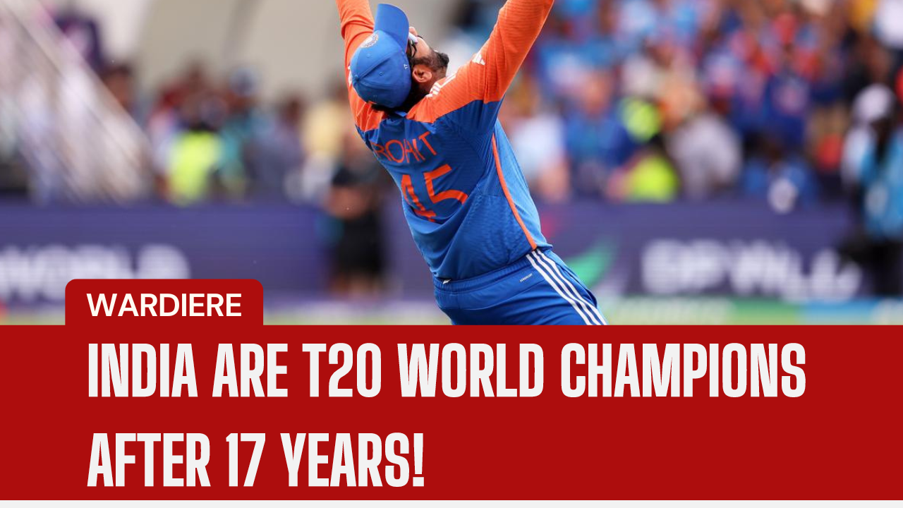 INDIA ARE T20 WORLD CHAMPIONS AFTER 17 YEARS!