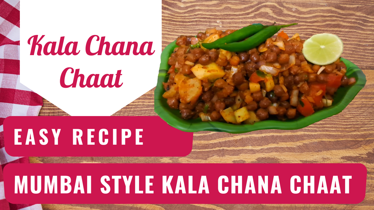 Kala Chana Chaat Recipe - indusnews24